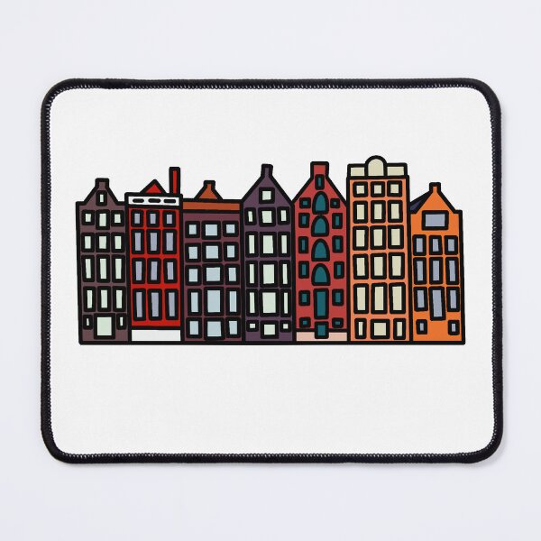 Item preview, Amsterdam Canal Houses | Postcards from Amsterdam Collection designed and sold by BellaDesignCo.