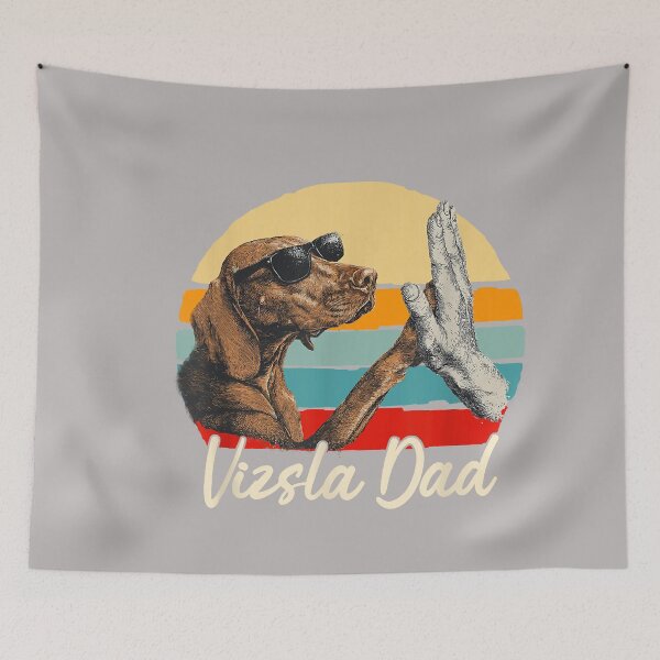 Item preview, Cool Retro Vizsla Dad Funny Vintage Dog Lover designed and sold by GreggRoss.