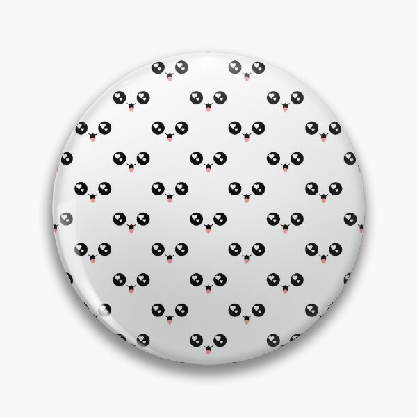 Item preview, Cute kawaii owo joyful heart eyes facee pattern designed and sold by BlushyPrint.