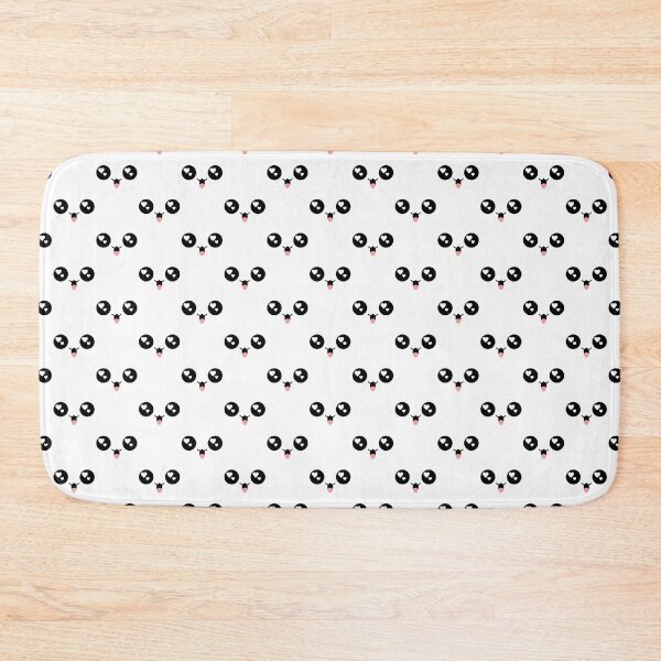 Item preview, Cute kawaii owo joyful heart eyes facee pattern designed and sold by BlushyPrint.