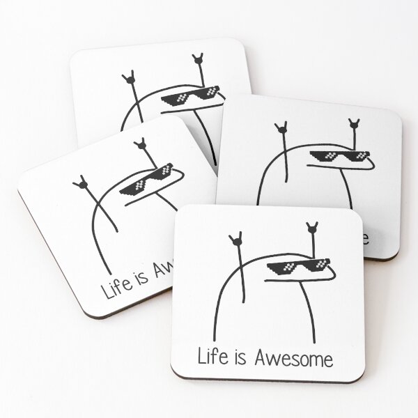 Item preview, life is awesome  designed and sold by designing01Ar3.