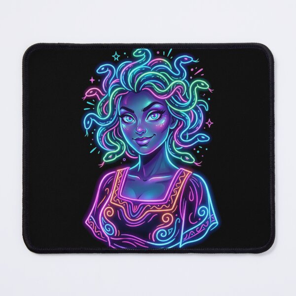 Item preview, Neon Medusa - Neon Aesthetic Myth designed and sold by Maclaw200d.