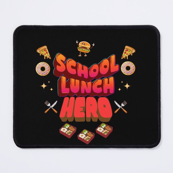 Item preview, School Lunch Hero Retro Cafeteria Design designed and sold by MikesLab.