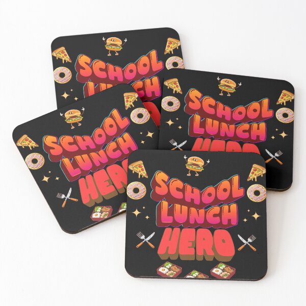 Item preview, School Lunch Hero Retro Cafeteria Design designed and sold by MikesLab.