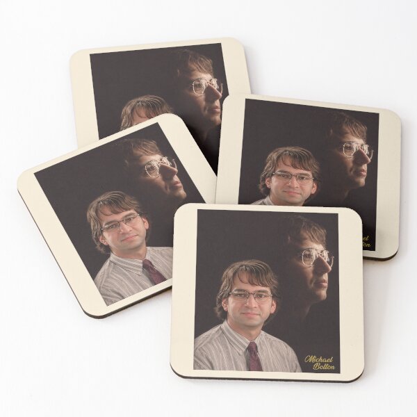 Item preview, Michael Bolton Employee Yearbook - Office Space designed and sold by darklordpug.
