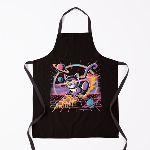 Item preview, Space Cat Pizza Rainbow Laser Eyes Galaxy Cat designed and sold by Redgiant87x.