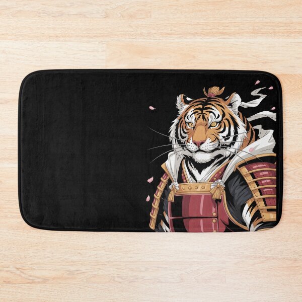 Item preview,  Tiger Samurai Warrior Portrait Japanese Anime Graphic T-Shirt designed and sold by DarylWelsh2024.