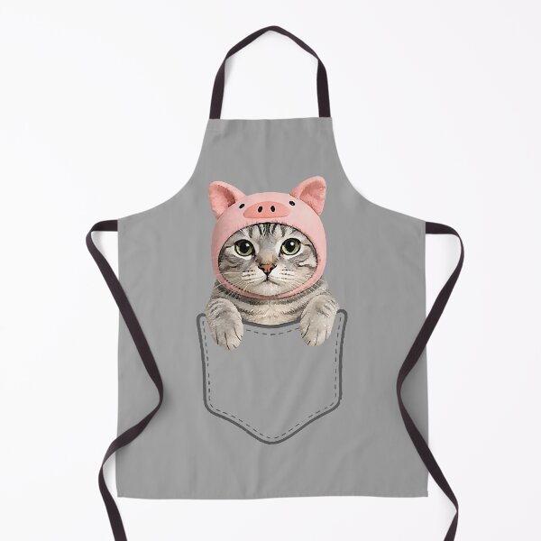 Item preview, Cute Tabby Cat Pocket Funny Gifts Mom Dad Cats Lover designed and sold by GreggRoss.
