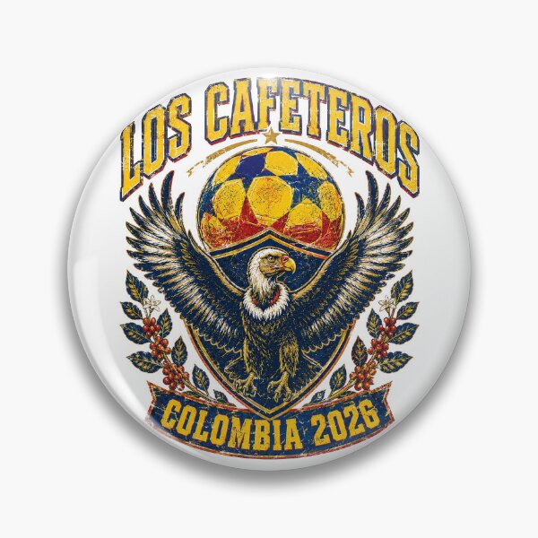 Item preview, Los Cafeteros Colombia 2026 World Cup Soccer T-Shirt designed and sold by KickoffStudio.