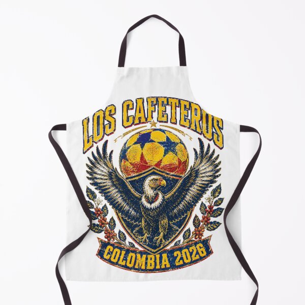Item preview, Los Cafeteros Colombia 2026 World Cup Soccer T-Shirt designed and sold by KickoffStudio.