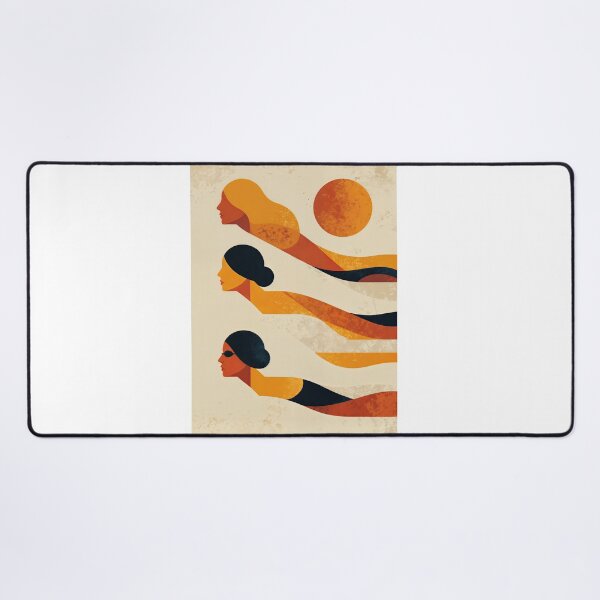Item preview, Wall Art - Postcard - Abstract Swimmers in Motion designed and sold by ForeverPrintsOK.
