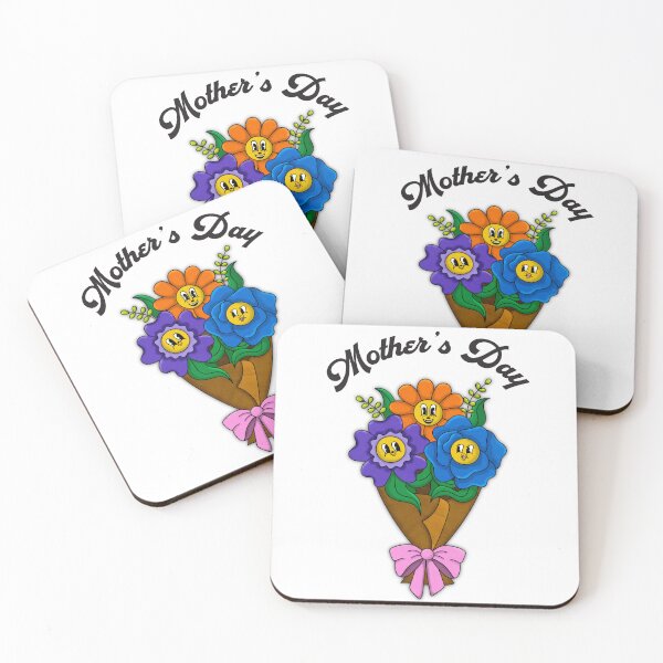 Item preview, Retro Flower Bouquet – Mother’s Day Graphic designed and sold by carolineduvivier.