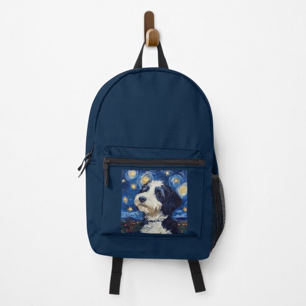 Item preview, Sheepadoodle Starry Night designed and sold by Myra365Art.