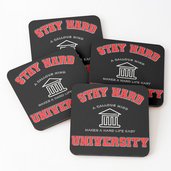 Item preview, Stay Hard University designed and sold by cowboyofsteel.