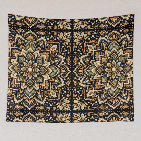 Item preview, Modern Batik Pattern Mandala designed and sold by SoftSproutstu.