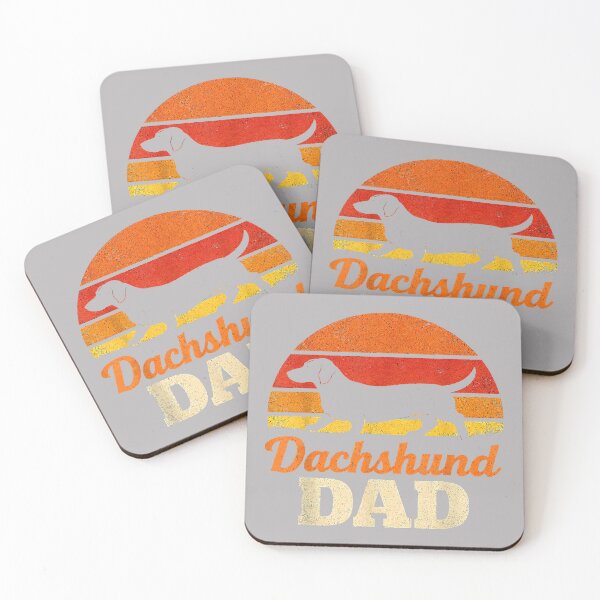 Item preview, Dachshund Dad Dog Lover Father Wiener Dog Owner designed and sold by GreggRoss.