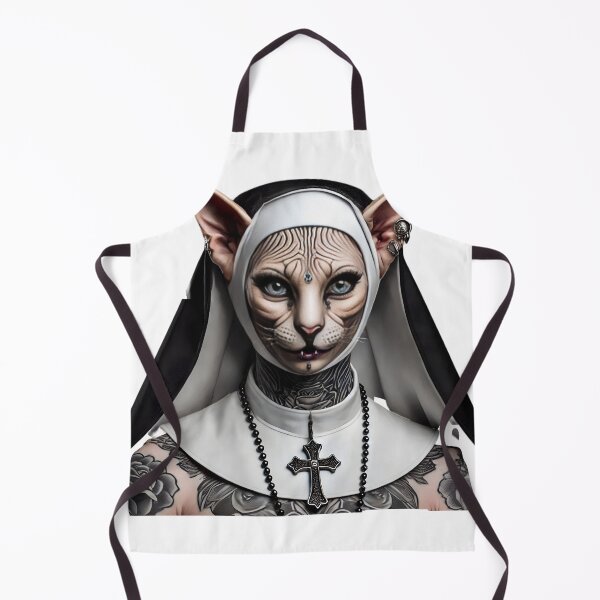 Item preview, Creepy Cute Sphynx Cat with Pastel Goth Aesthetic designed and sold by LujziWorld.