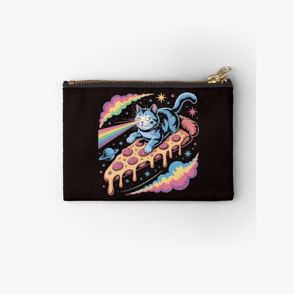 Item preview, Space Cat Pizza Laser Eyes Kitty Galaxy Food  designed and sold by Redgiant87x.
