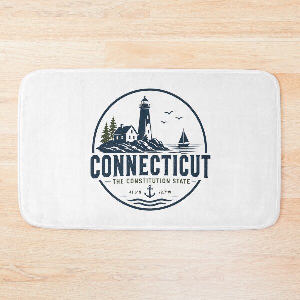 Item preview, Connecticut State Print Logo / Connecticut Pride designed and sold by Thehatinthecat.