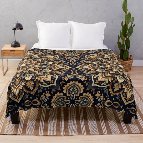 Item preview, Modern Batik Pattern Mandala designed and sold by SoftSproutstu.