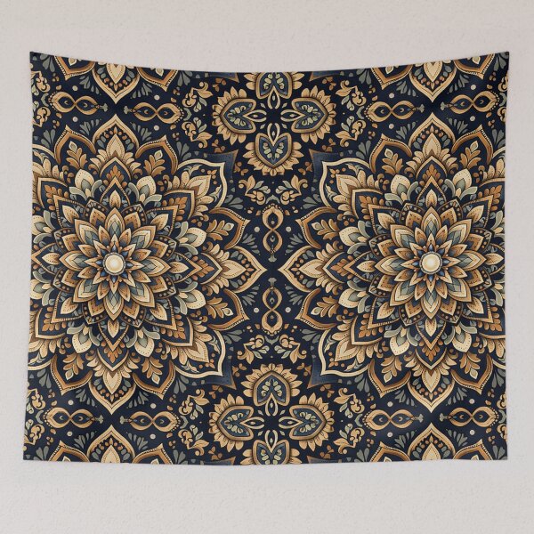 Item preview, Modern Batik Pattern Mandala designed and sold by SoftSproutstu.
