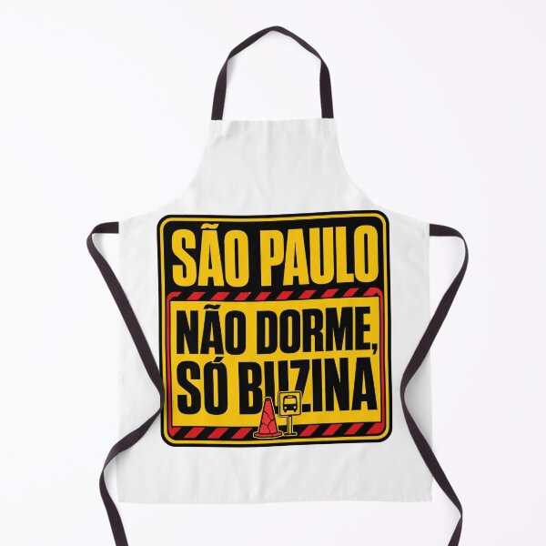 Item preview, São Paulo Não Dorme Só Buzina Traffic Humor designed and sold by POD DYNASTY | Original Print On Demand T-Shirt Graphics.