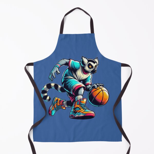 Item preview, Basketball Lemur – Playful Sports Animal Art designed and sold by Dogandesighn.