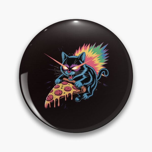 Item preview, Space Cat Pizza Cute Kitty In Space With Pizza designed and sold by Redgiant87x.