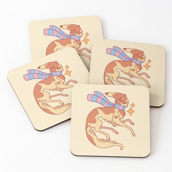 Item preview, Borzoi designed and sold by Erika Vaigel Illustrations.