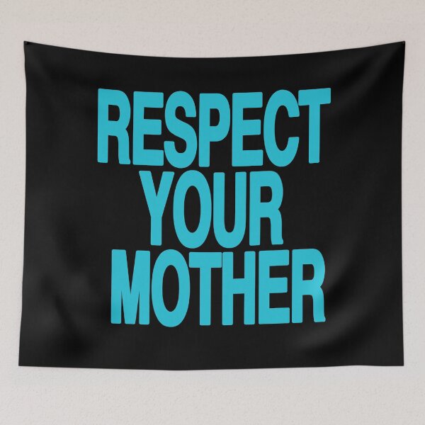 Item preview, Respect Your Mother Harry Styles Blue designed and sold by EigengrauART.