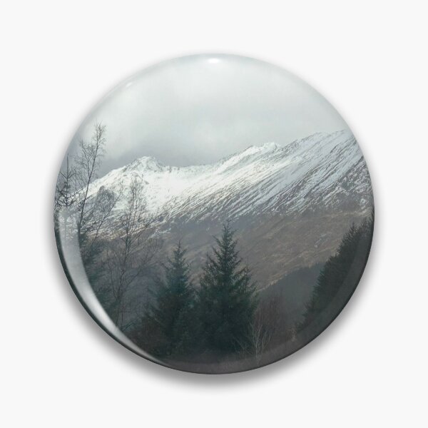 Item preview, Snowy Highland Mountains designed and sold by Sea and Still Original Art.