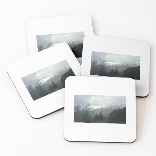 Item preview, Snowy Highland Mountains designed and sold by Sea and Still Original Art.