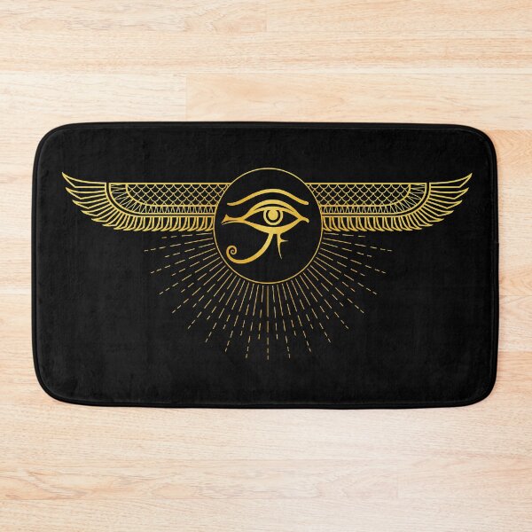 Item preview, Golden Winged Eye of Horus Sunburst designed and sold by Ahmed-G-Designs.