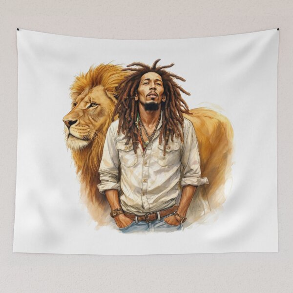 Item preview, BOB MARLEY ONE LOVE designed and sold by CHRIST5000.