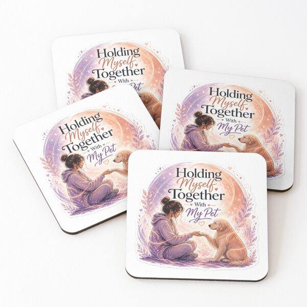 Item preview, Holding Myself Together With My Pet Emotional Dog Lover Shirt designed and sold by Safe Haven Pets.
