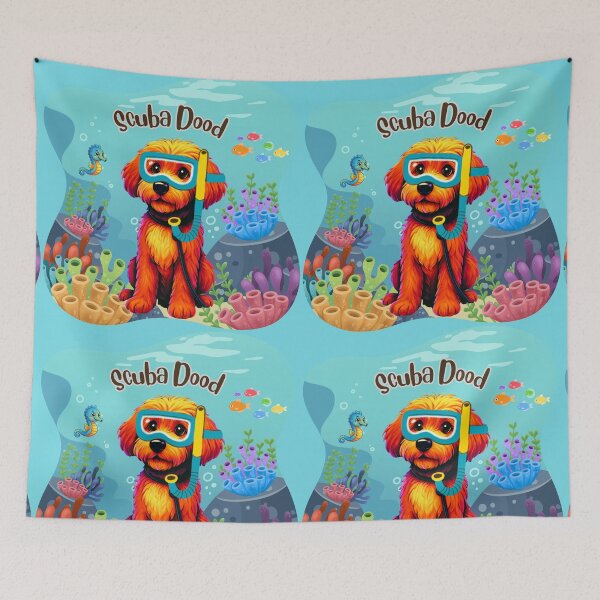 Item preview, Scuba Doodle Sawyer designed and sold by Doodles Down South.