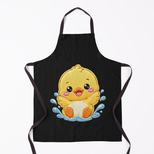 Item preview, Kawaii Baby Duck Embroidery Patch Cute Chibi designed and sold by ColorSplash123.