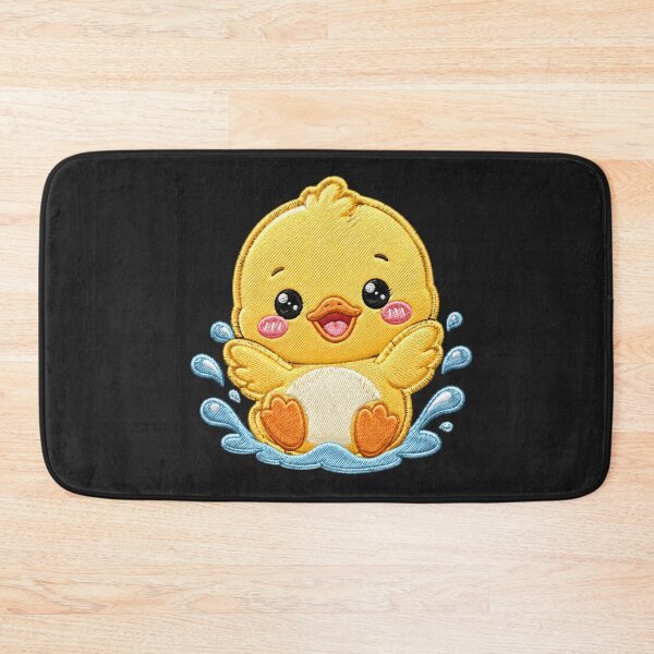 Item preview, Kawaii Baby Duck Embroidery Patch Cute Chibi designed and sold by ColorSplash123.