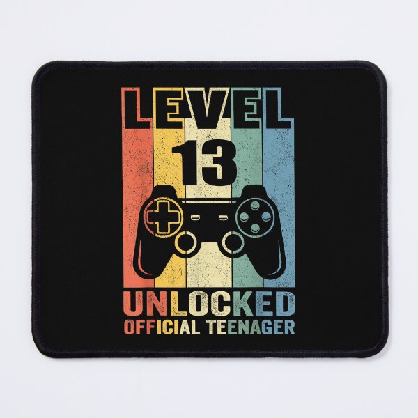 Item preview, Official Teenager 13th Birthday Gift Level 13 Unlocked designed and sold by JanetteNWillis.