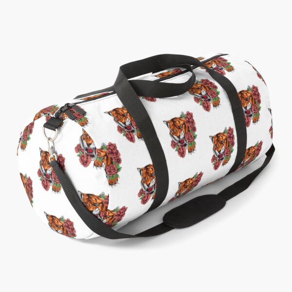 Item preview, Tiger Head With Roses  designed and sold by AchraffPrint.