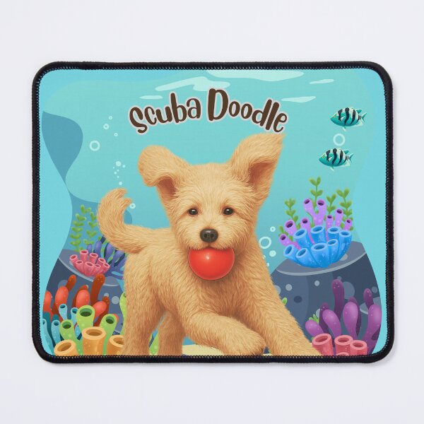 Item preview, Scuba Doodle Daisy - underwater fetch designed and sold by Doodles Down South.