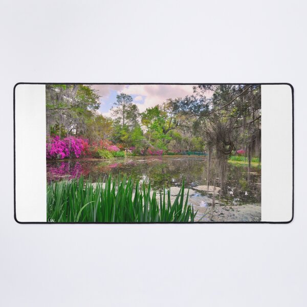 Item preview, Magnolia Plantation Garden Pond Charleston SC designed and sold by LisaWootenPhoto.