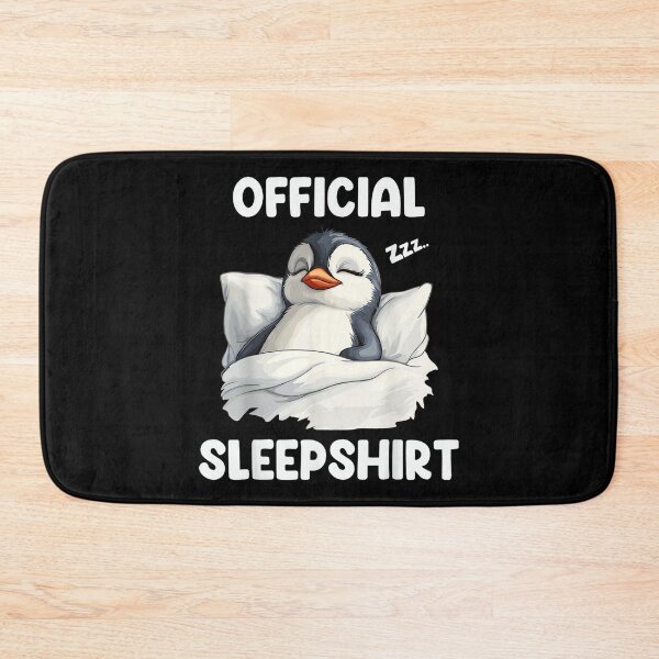 Item preview, Official Sleepshirt Sleeping Penguin Animal Lovers Pajama designed and sold by JanetteNWillis.