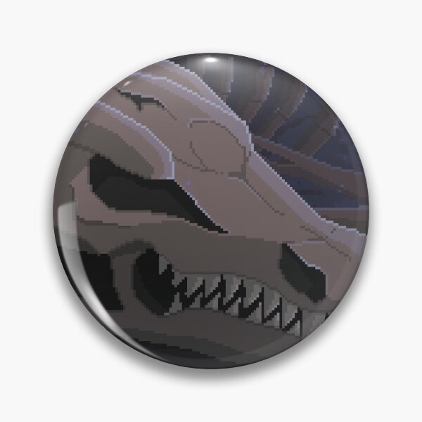 Item preview, Skeleton Dragon Pixel Art designed and sold by spicynoodleart.