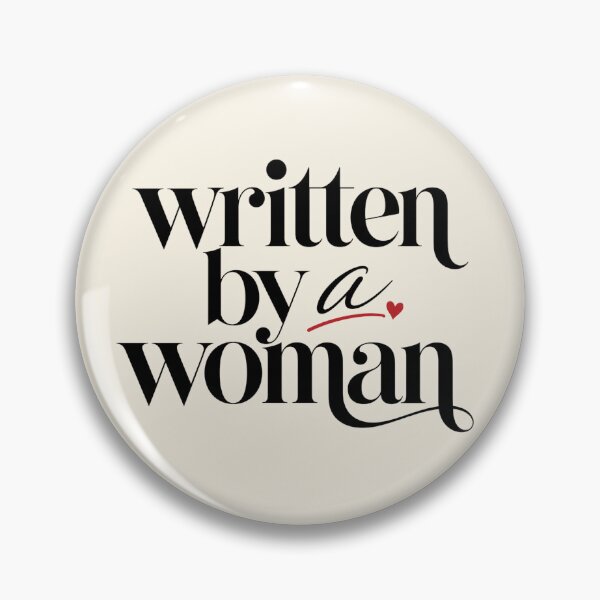 Item preview, Written by a Woman Minimalist Feminist Typography Design designed and sold by TheStephanieRome.