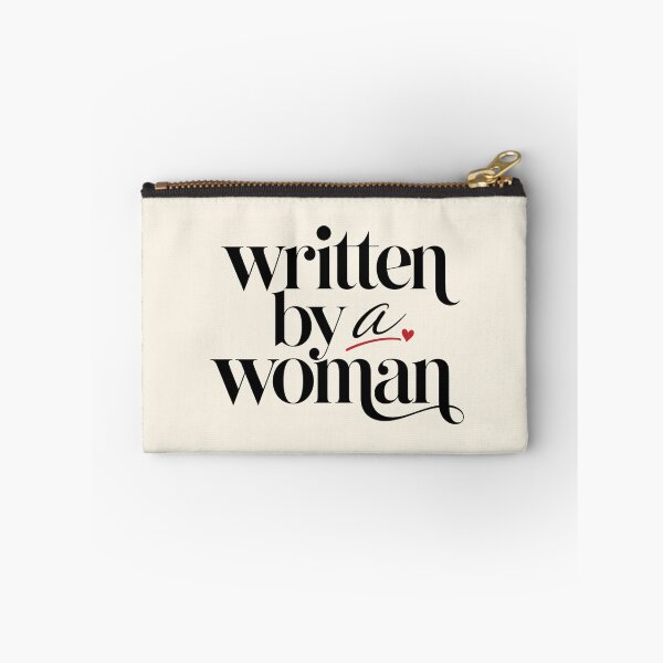 Item preview, Written by a Woman Minimalist Feminist Typography Design designed and sold by TheStephanieRome.