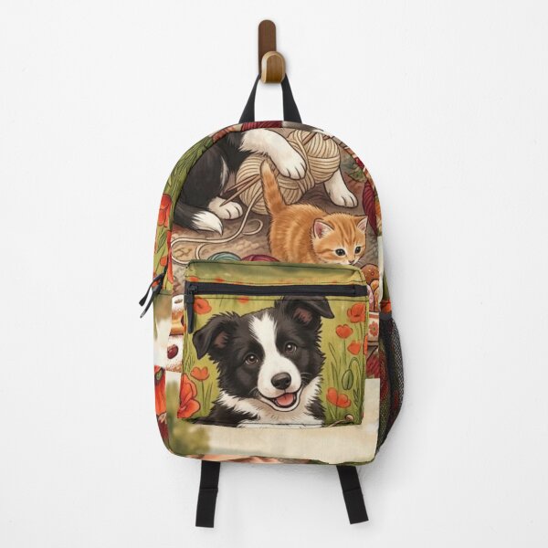 Item preview, Border collie and kitty designed and sold by ArtStyleTetka.