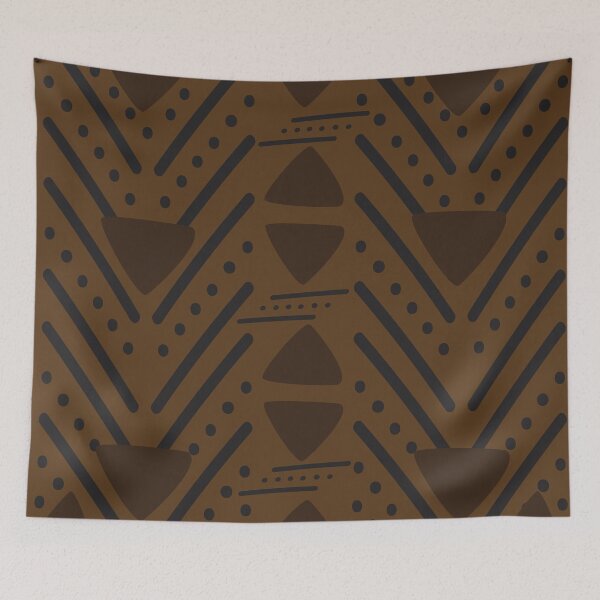 Item preview, Traditional African Bogolan Pattern – Seamless Malian Pattern designed and sold by Wolagno.