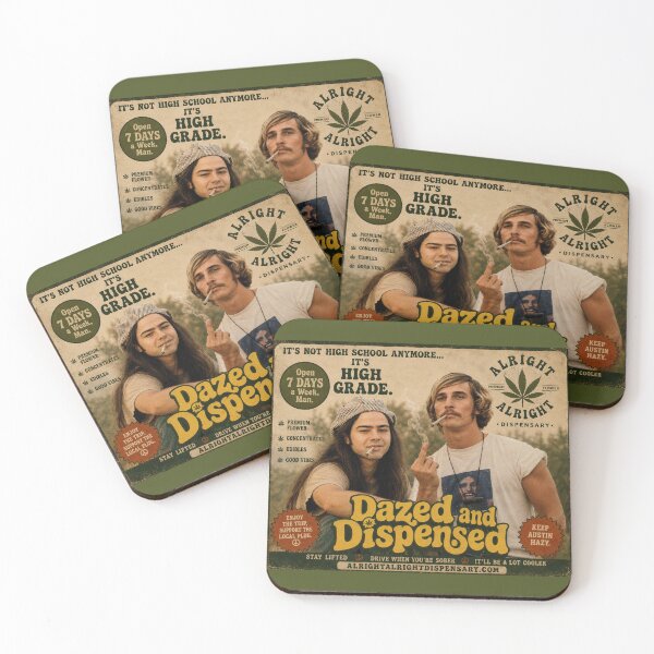 Item preview, Dazed and Dispensed Retro Stoner Movie Parody Shirt | Vintage Cannabis Dispensary Tee | 70s Weed Culture Graphic designed and sold by GhostDawgs.