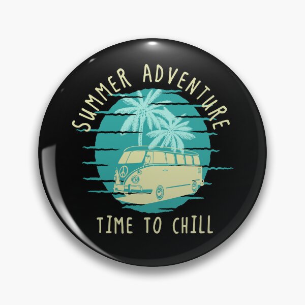 Item preview, Summer Adventure Time To Chill Retro Van Design designed and sold by EichStore.